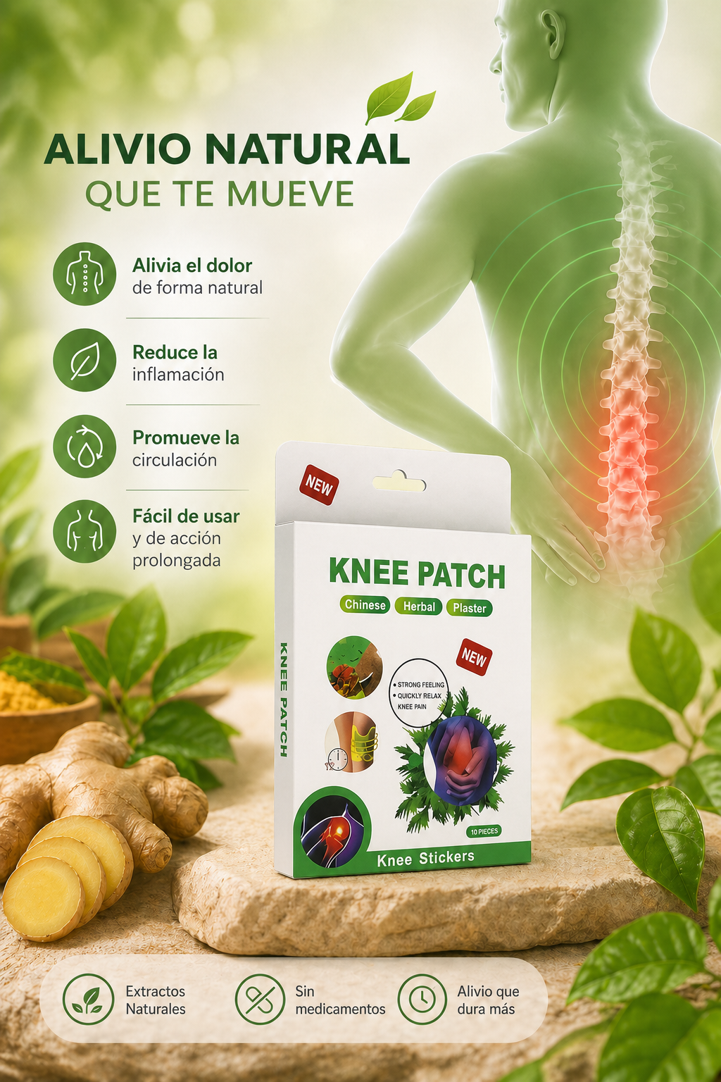 “NaturalKnee™ | Movimiento libre, sin dolor”